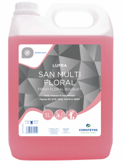 Lufra San Multi Floral Daily Cleaner and Disinfectant 5L
