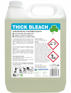 Thick Commercial Bleach 5L