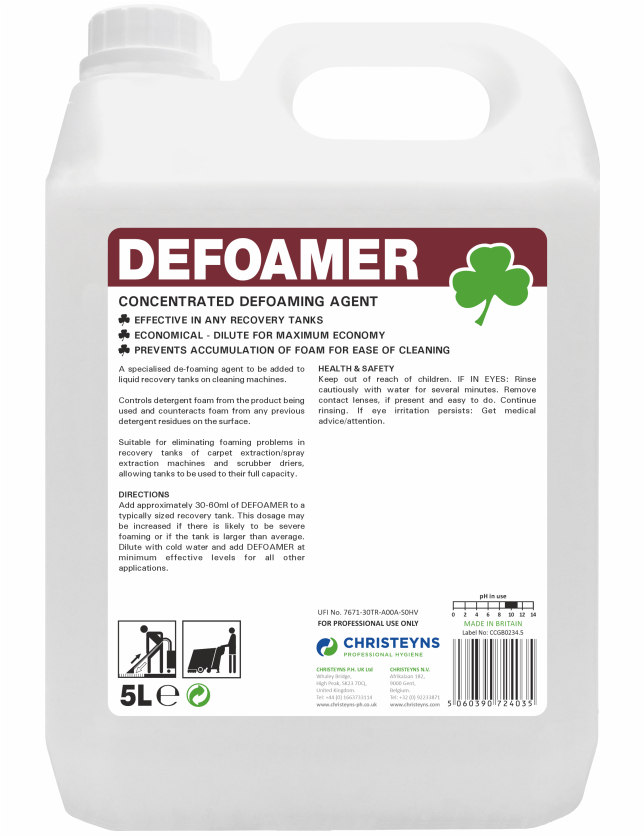 Defoamer Concentrated Defoaming Agent 5L