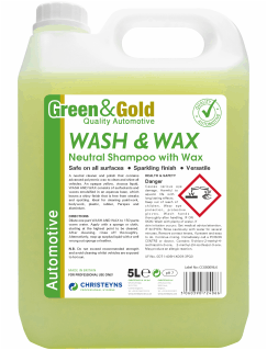 Wash & Wax Neutral Shampoo with Wax 5L