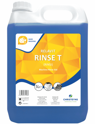 Relavit Rinse T Machine Rinse Additive 5L