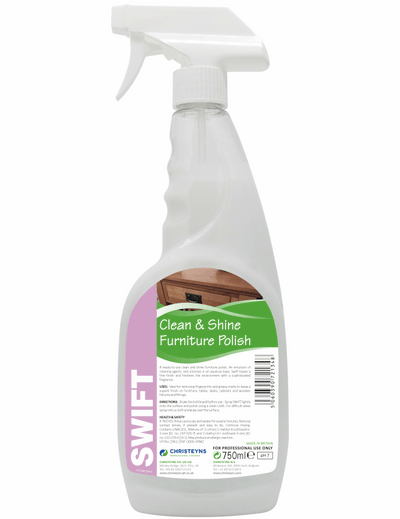 Swift Clean & Shine Furniture Polish 750ml