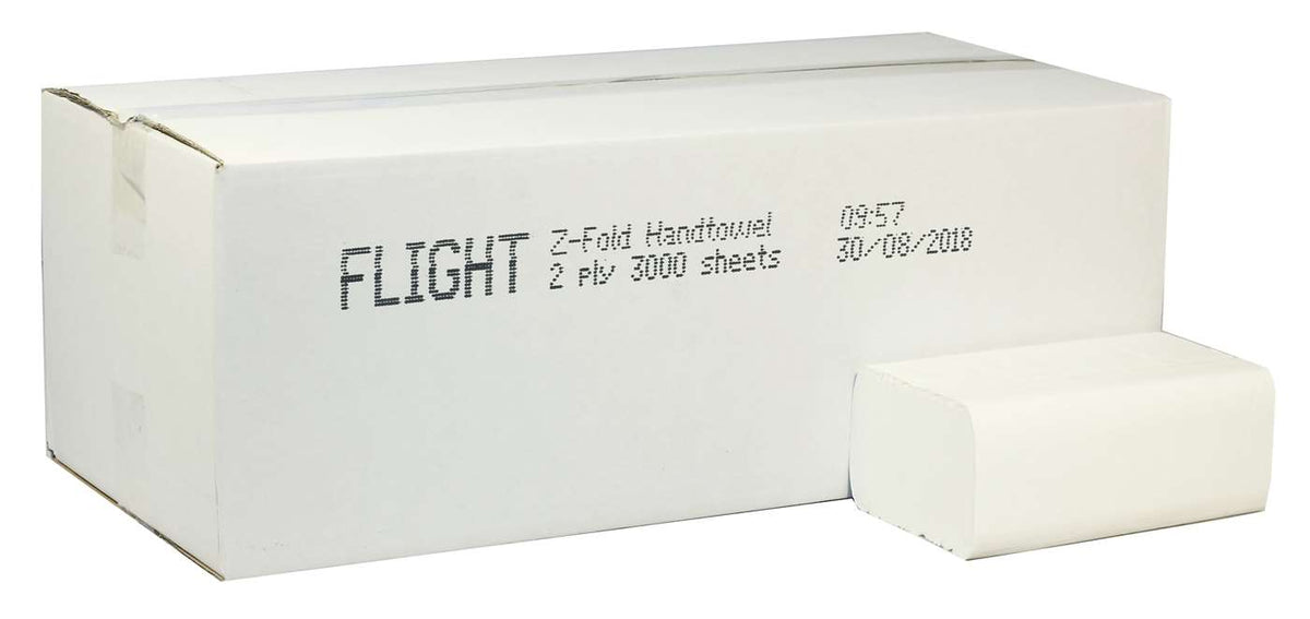 Z Fold Flushable Hand Towels 2ply