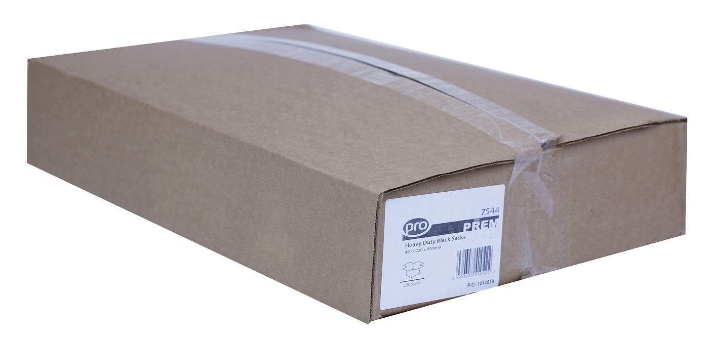 Black Refuse Sacks (medium strength) 10kg