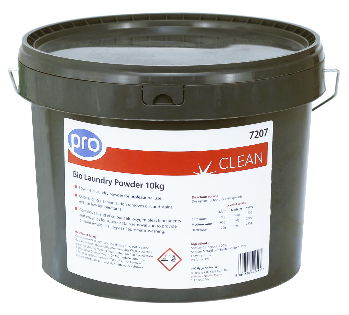Professional Bio Laundry Powder 10kg