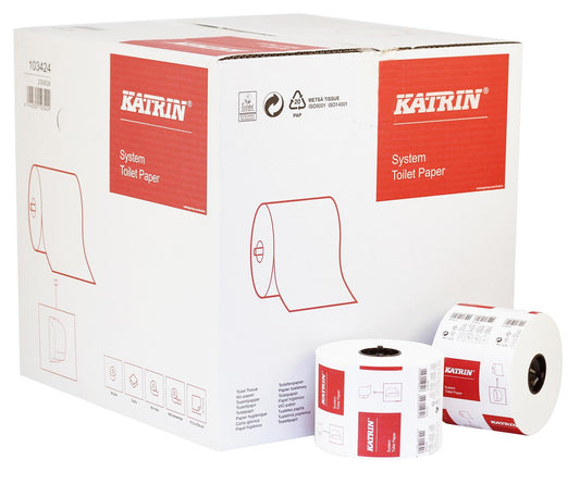Katrin Classic System Toilet Paper Roll 800 (36 Rolls)