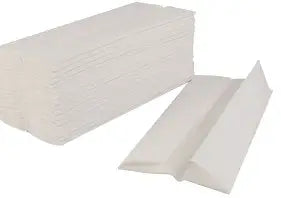 C Fold 2ply White Hand Towels